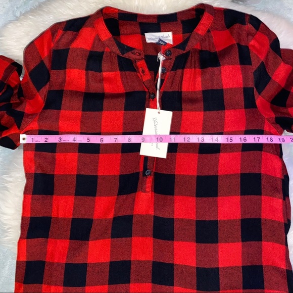 Universal Thread Plaid Tunic - Picture 3 of 6